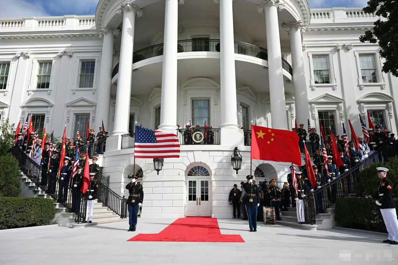 欢迎接待规格之高之用心，在美国历史上极其罕见！就这排面就这规格就这用心程度，日韩
