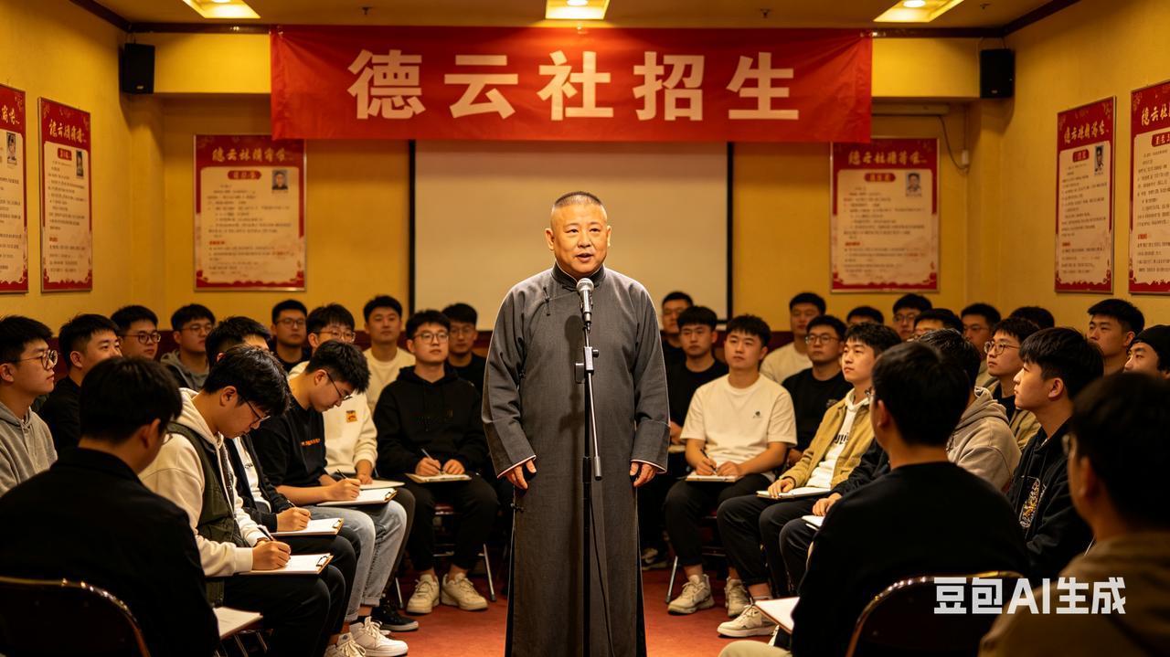 炸穿热搜！德云社“腾字科”招生，郭德纲一句话道破行业真相24小时全网刷屏！