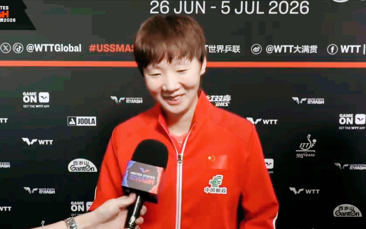 王曼昱3:0拿下对手后，说了两点困难！鳗鱼说：今天拿下小朋友，自己发挥还算正
