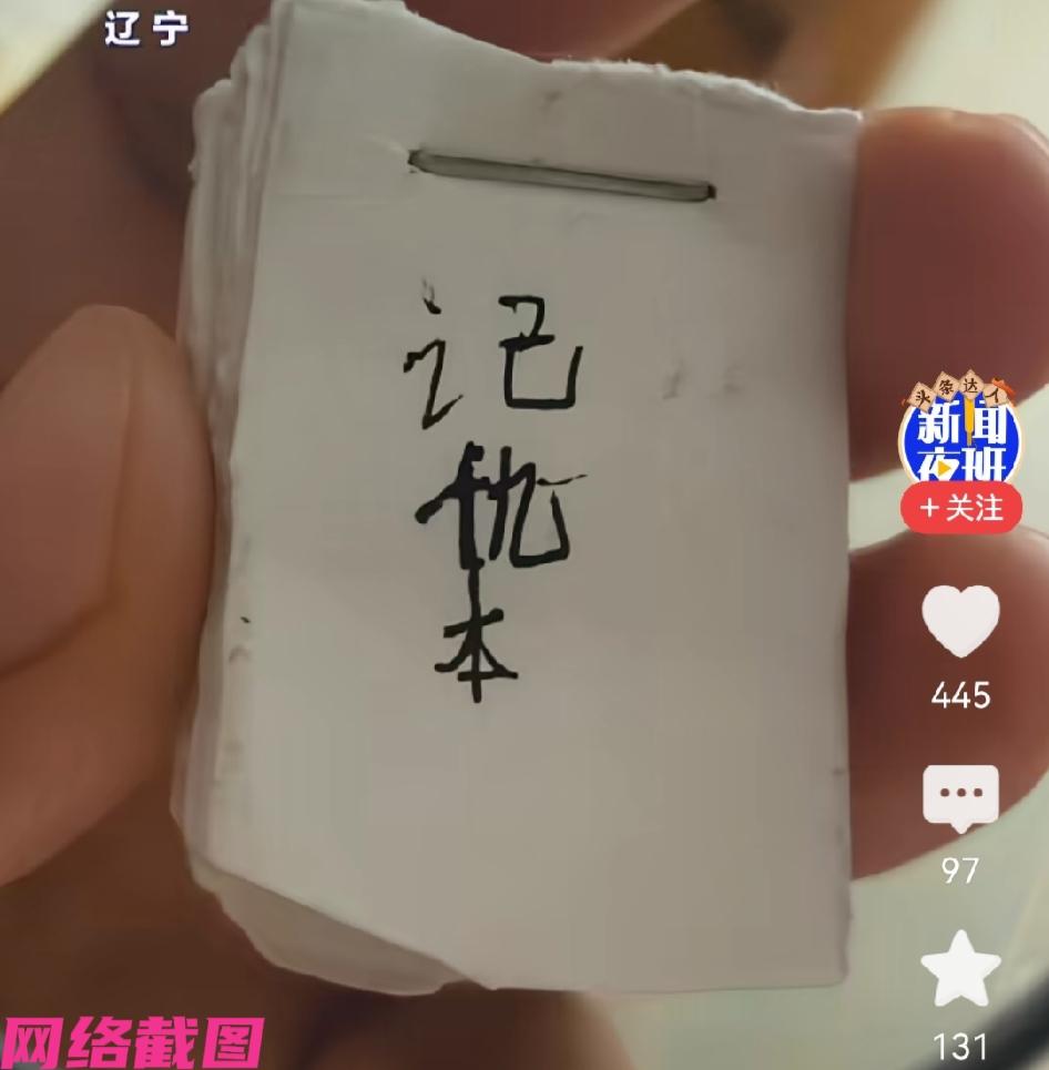 辽宁某家的女儿特别自制记仇本，主打就是爸妈对于自己一些行为的不满意，看着女儿的爸