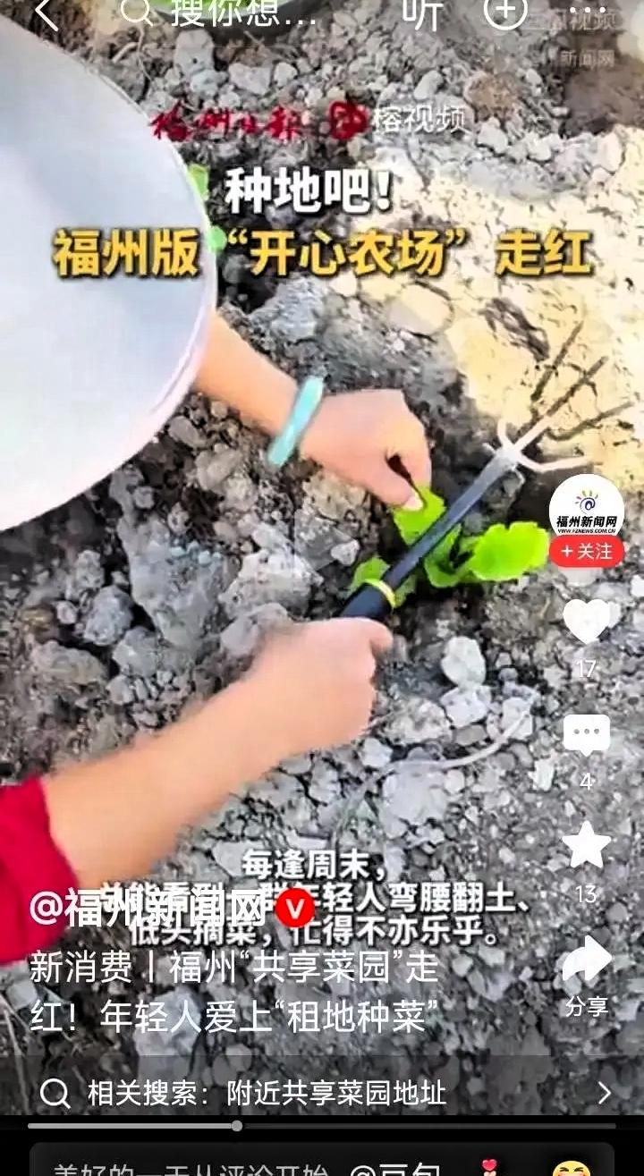 山东济南一名男子把家里10亩地分成200份挂到网上出租，按月收费，结果不到10天