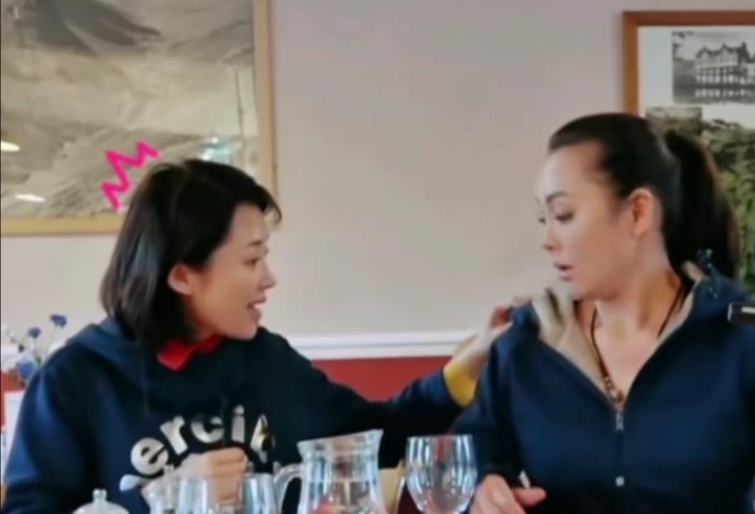 许晴主动找宁静搭话夸她衣服好看时，人情世故这套她玩得比谁都明白。可才录了十几天的