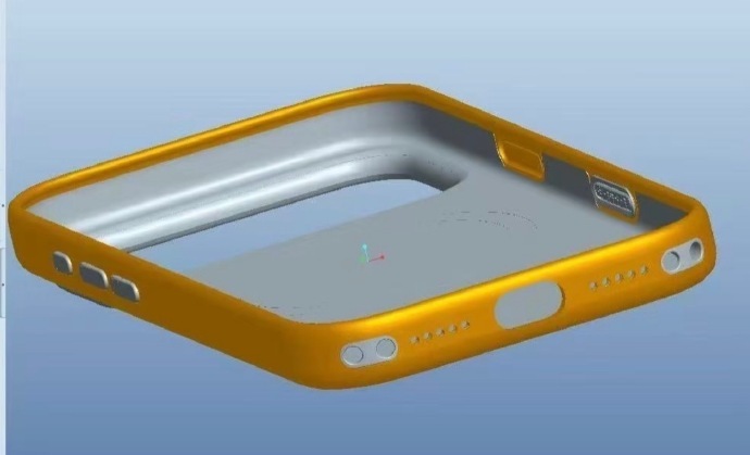 据爆料iPhone17Pro系列官方手机壳也有调整，在底部多了两个挂绳孔​​