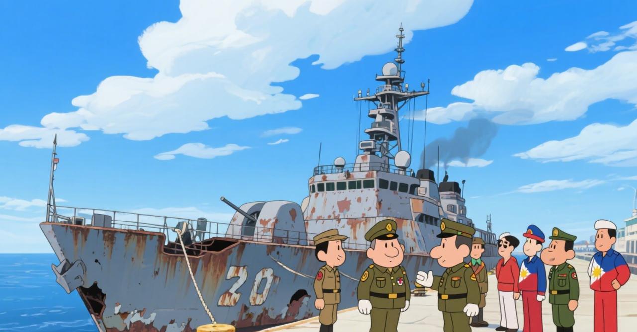 日本南海“切香肠”：送雷达、驻军队、卖战舰，三步把菲律宾变“前线基地”日本