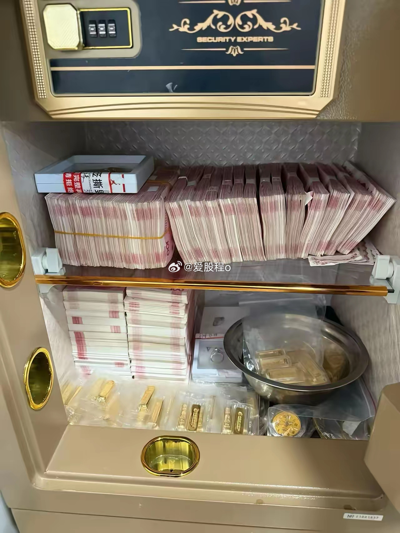 放现金不如放黄金这么一点点四百多万