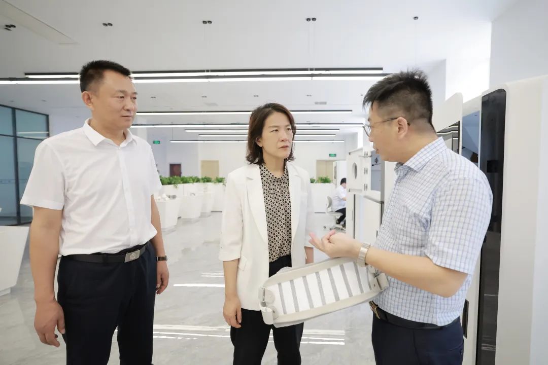 杨小菁到经开区调研
