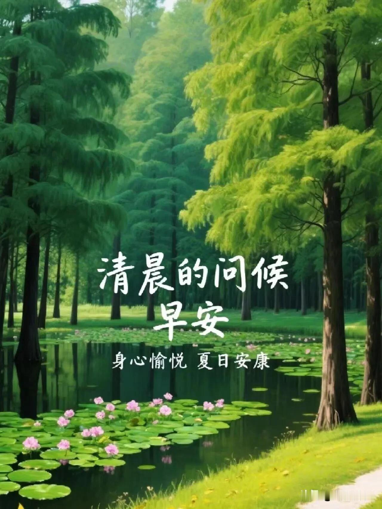 早安，记得添衣吃早饭，愿一整天轻松自在，万事顺心。