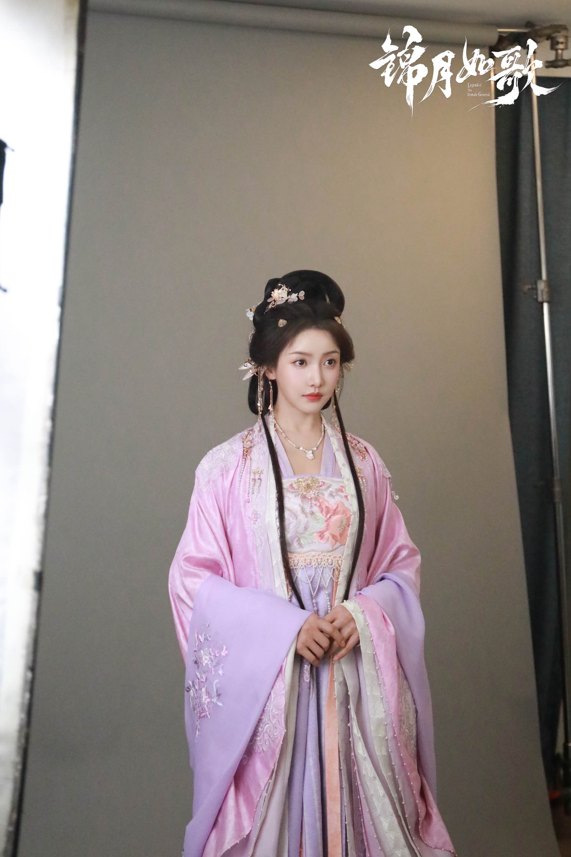 喜欢粉衣～～～姜贞羽《锦月如歌》徐娉婷剧照​​