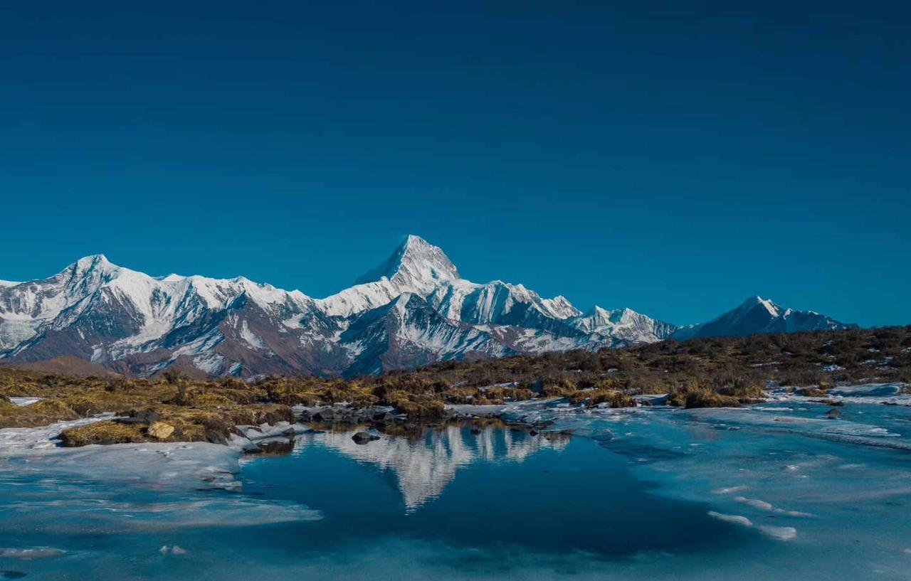 川西攻略howto为山峰做一次创作旅行摄影大片探索未知的美向雪山走去冰