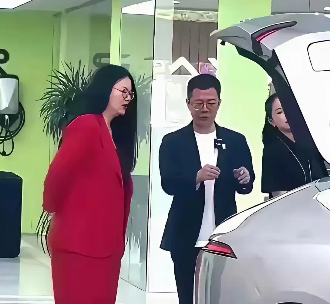 李湘当年长了两个酒窝窝真的很迷人，再加上有点才，就有点膨胀了，给女儿买了辆车都那