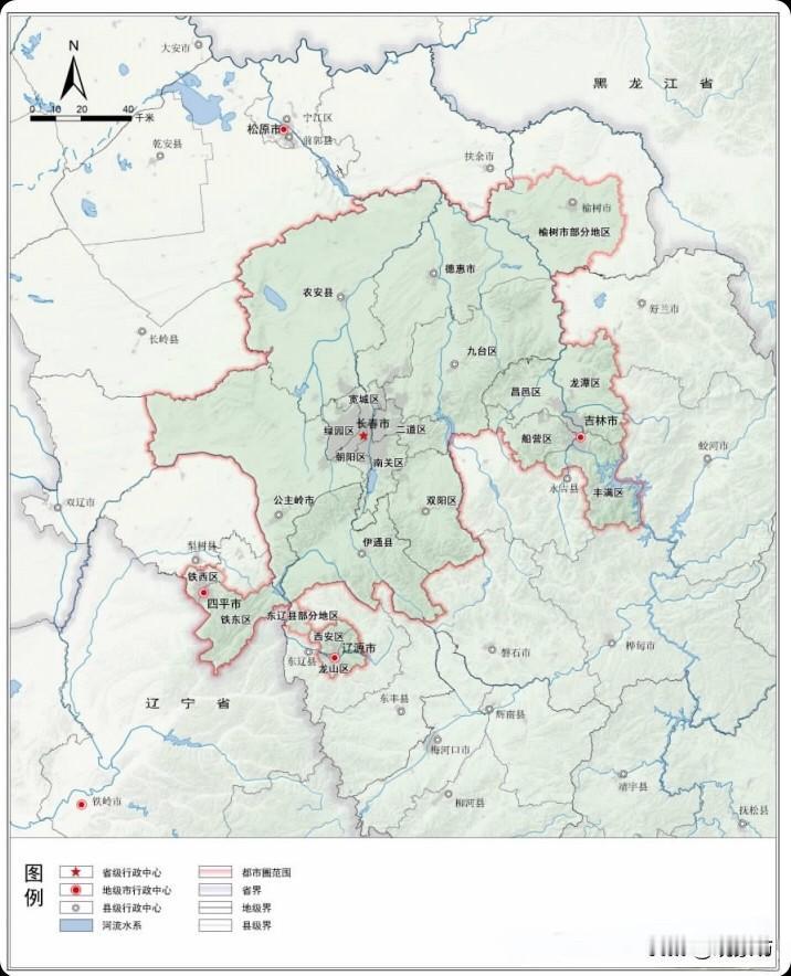 长春都市圈正式获批,范围包括长春市主城区、双阳区、九台区、公主岭市、农安县、德惠