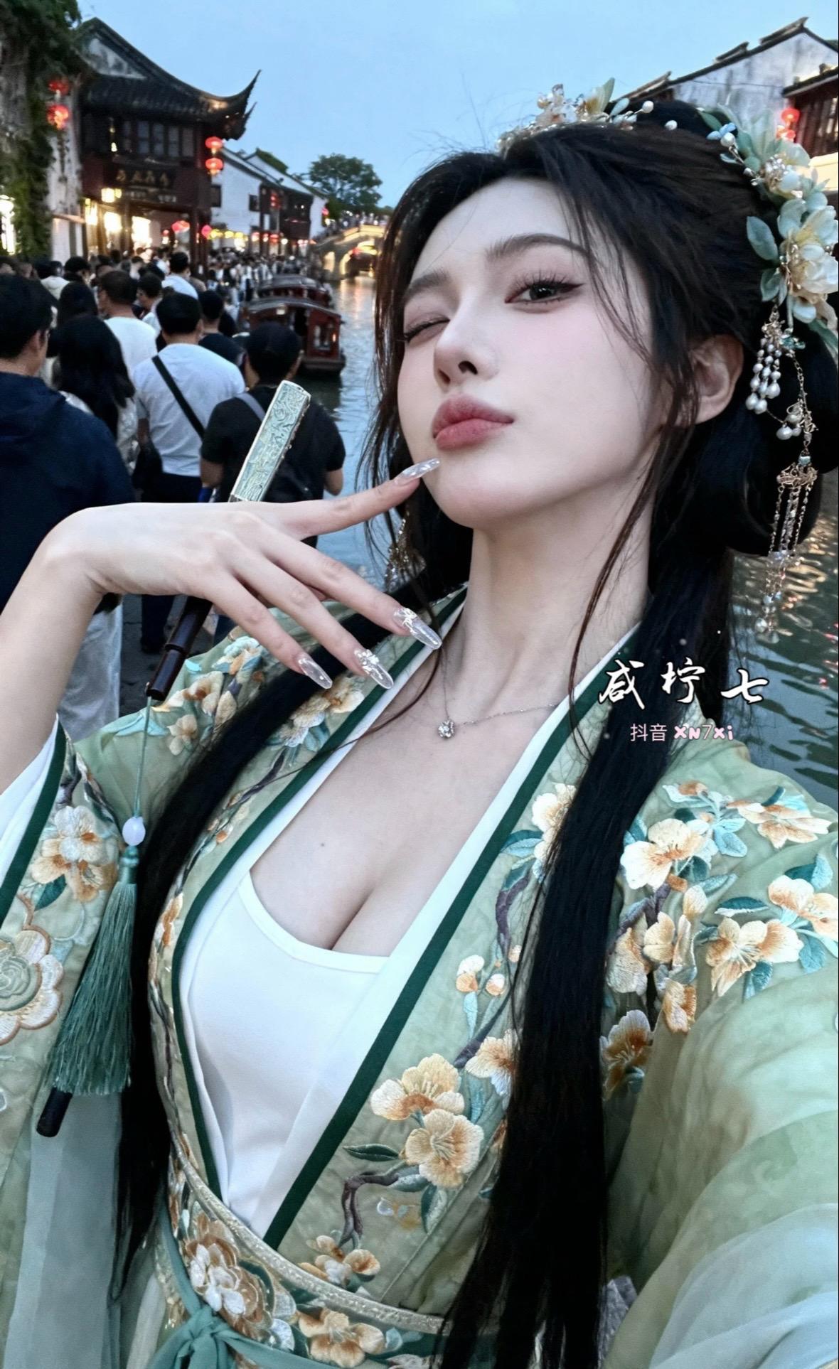 古装汉服古风美女美女国风古韵