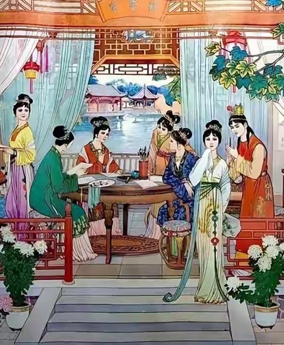 红楼梦年画欣赏12