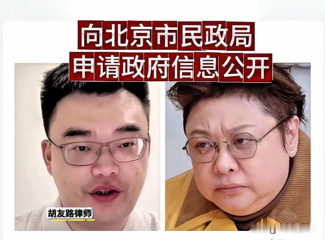 一个律师，要申请政府信息公开了。8月25号，网名叫胡友路的，发视频说自己是律师