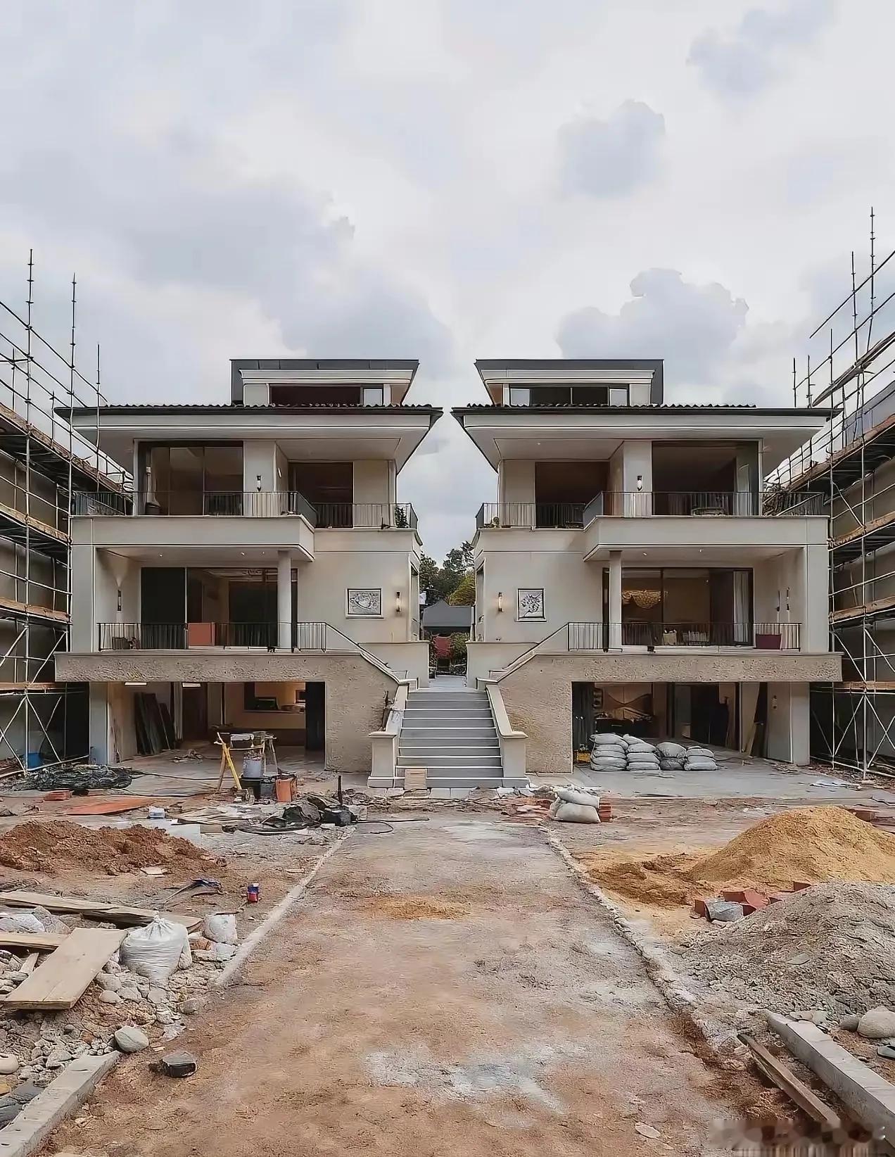 兄弟俩建的房,省了很多烦恼
