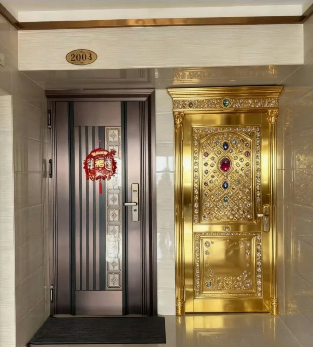 小偷来了一看就是先进他家门