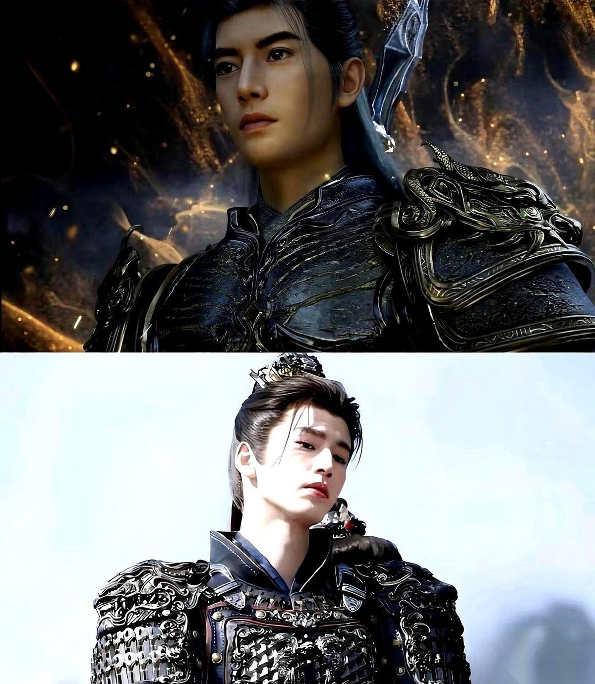 《凡人》第192集里，韩师伯喊人掏武器，角色硬是先杵在那摆完了一整套耍帅的姿势。