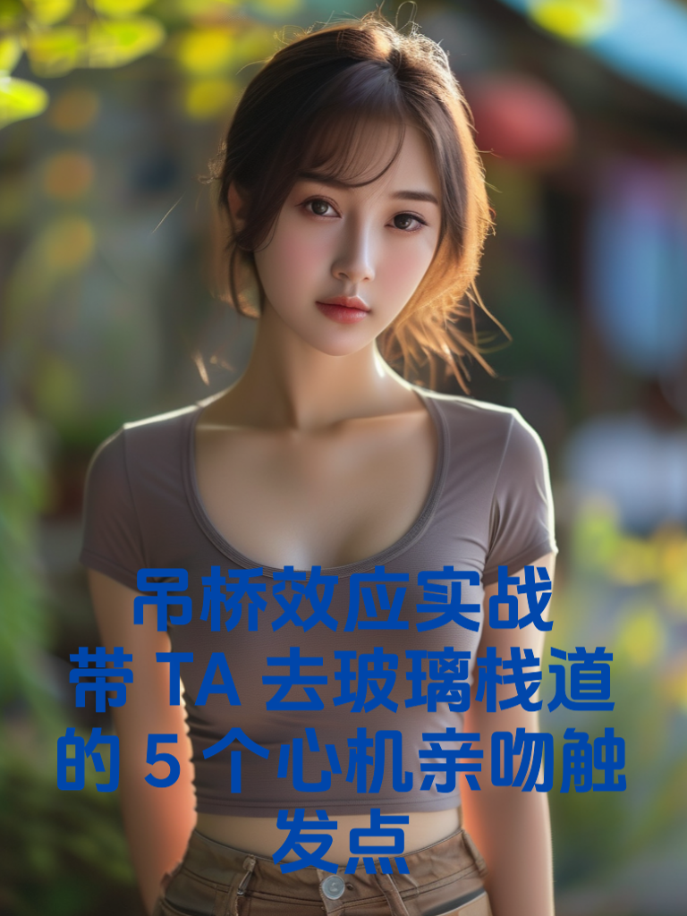 吊桥效应实战：带TA去玻璃栈道的5个心机亲吻触发点