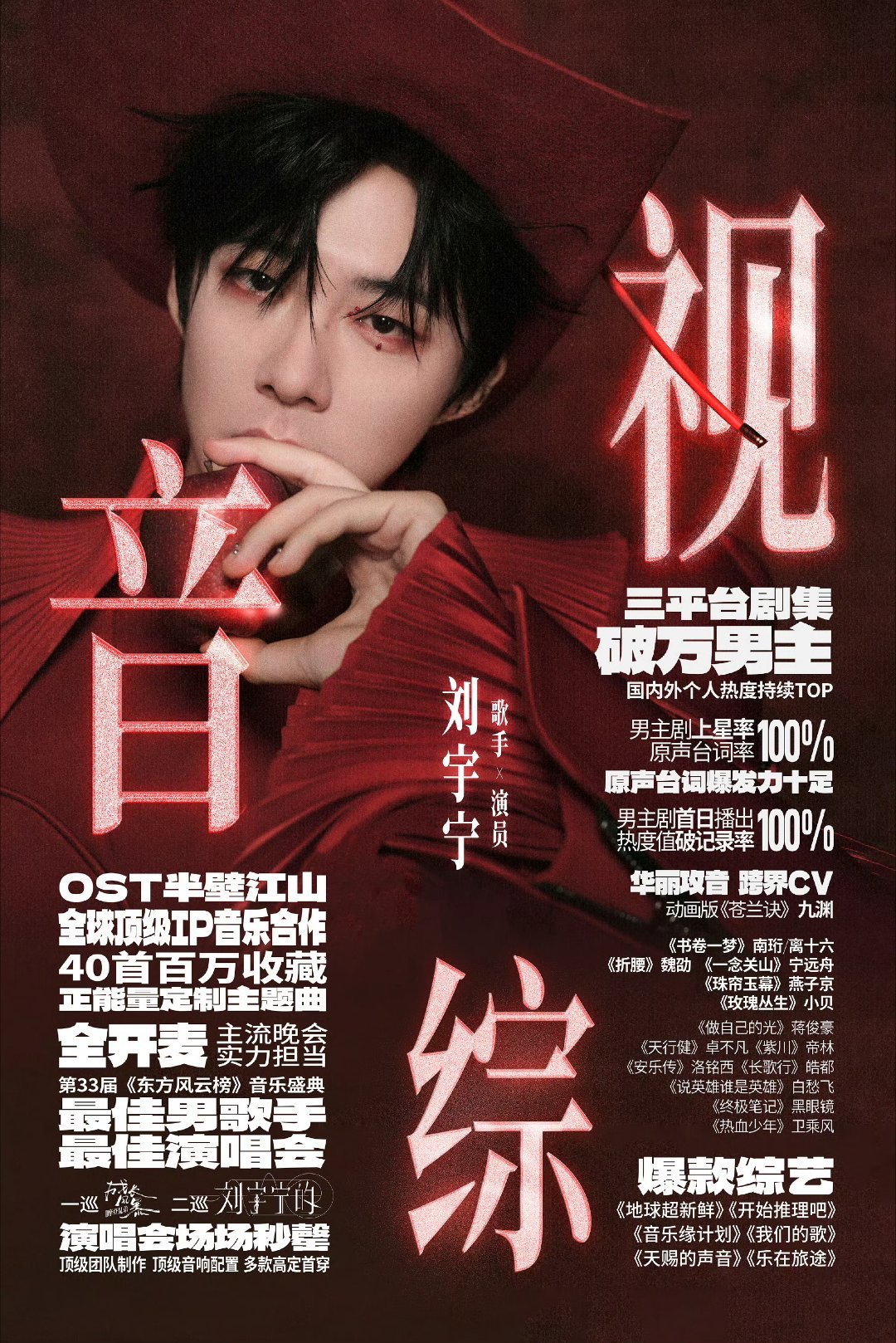 影视寒冬最不愁找工作的人刘宇宁当然是三平台破万男主三栖三顶刘宇宁啊摩登兄弟