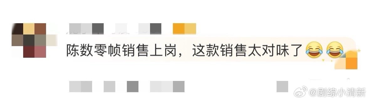 陈数这款销售太对味了当“销售”也太合格了吧！李沁看中丝巾，陈数详细说：“很软，