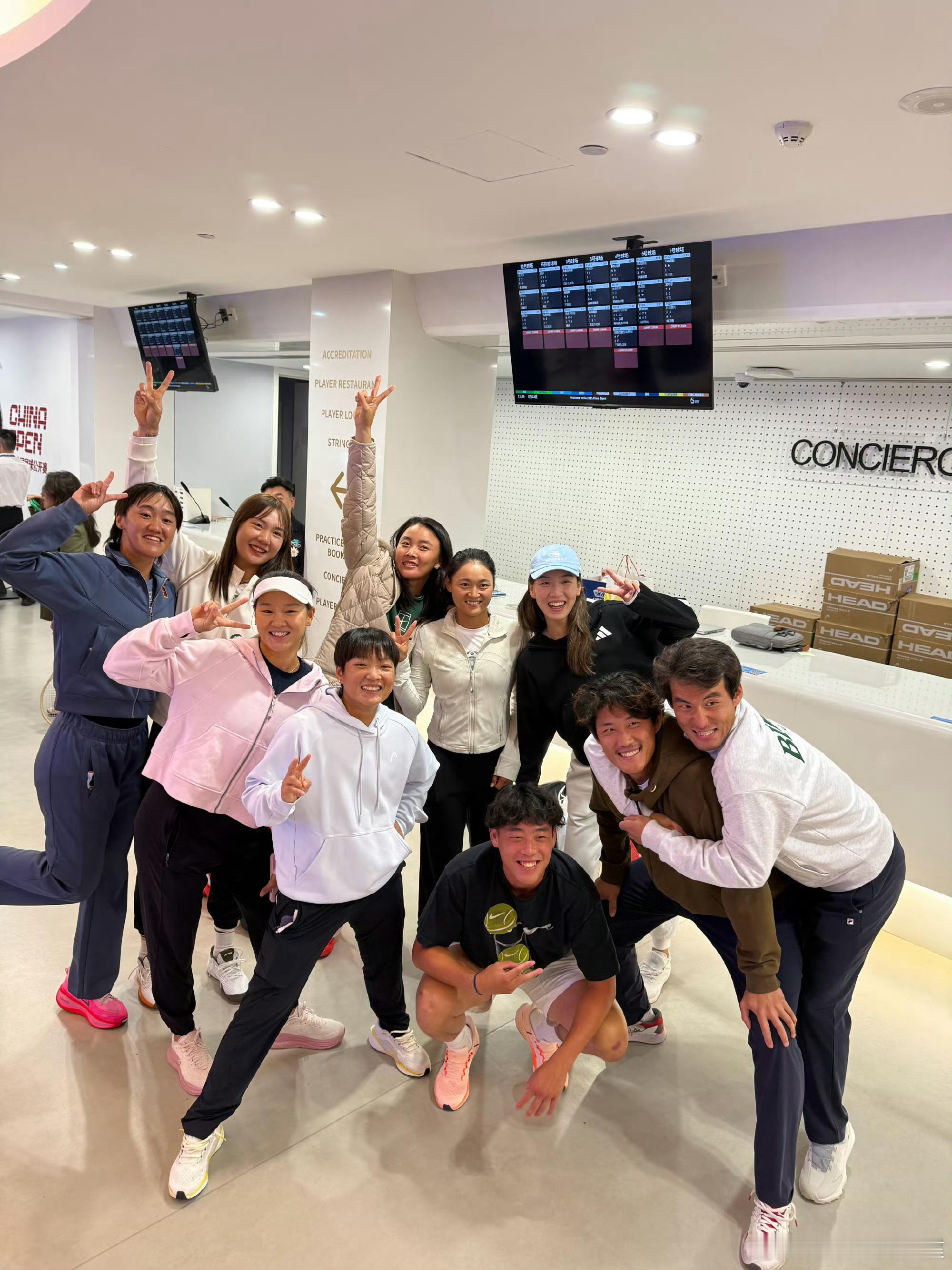 中国网球全家福🇨🇳🎾你们都认识吗？中国网球之夜网球talking大会​​