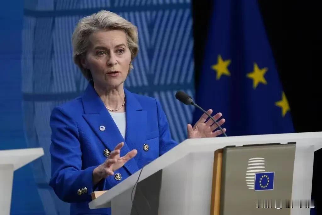 欧盟真懵了！面对美国对欧盟征收30%的关税，欧盟彻底懵逼了！没想到，现在美国来真