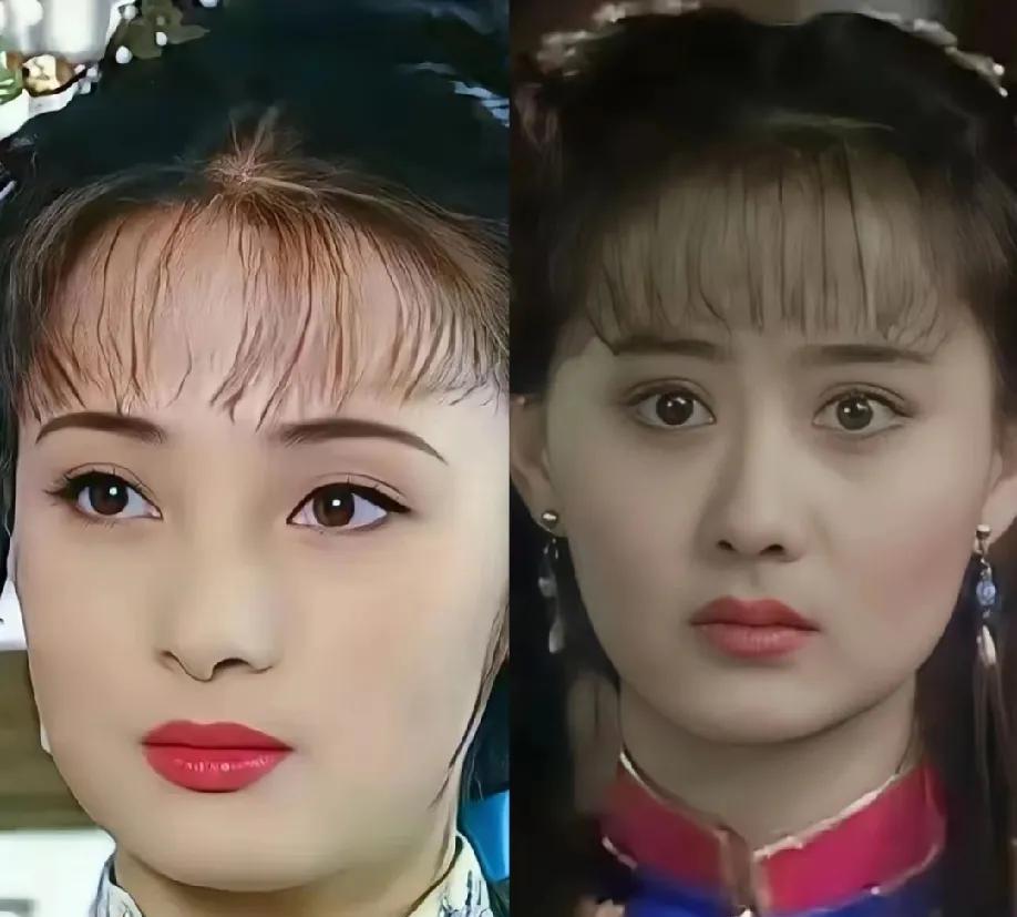蒋勤勤和陈德容都是琼瑶阿姨最钟爱的爱将，当年琼瑶为了等陈德容长大拍戏，硬是熬了好