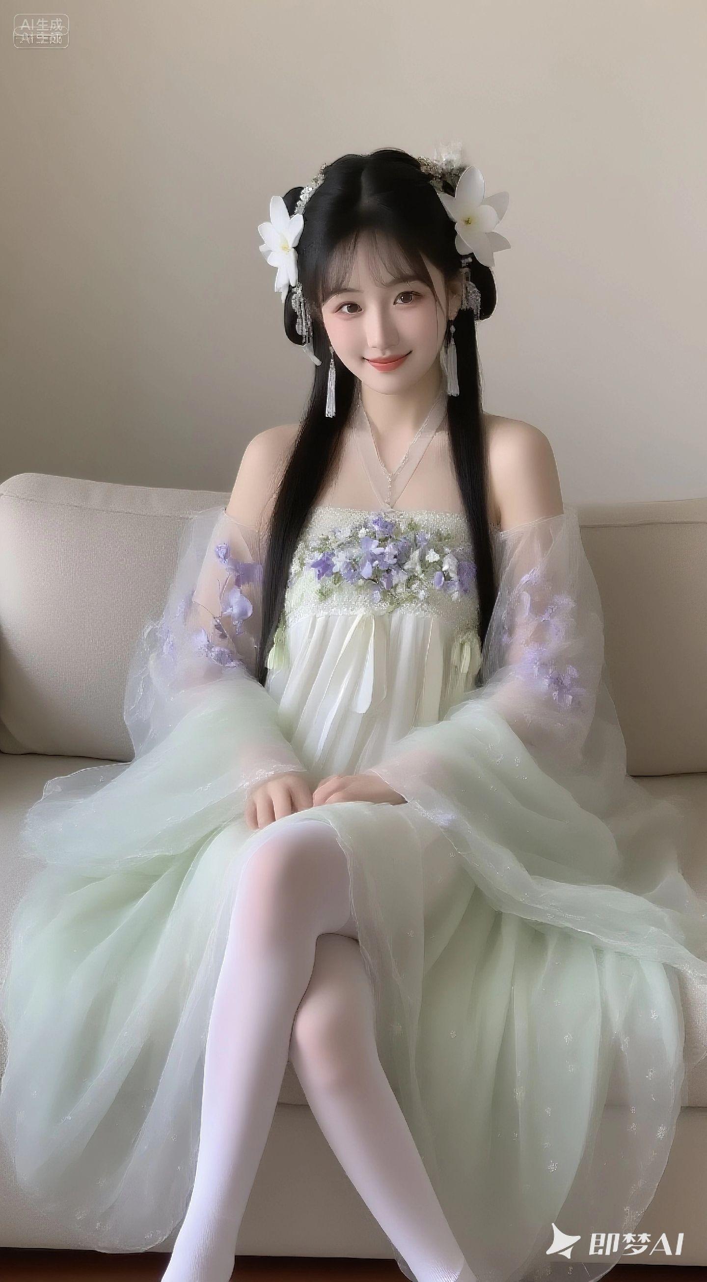汉服小仙女 古风 仙气飘飘 甜系女孩 清纯甜美