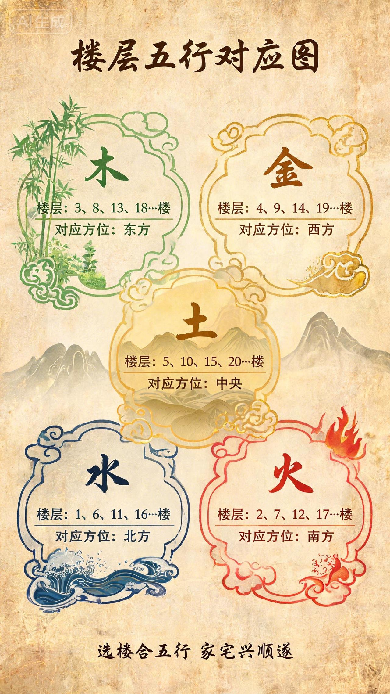 你家住几楼？老一辈传下的“楼层五行”选对了日子越过越顺。你发现没？有些人搬家