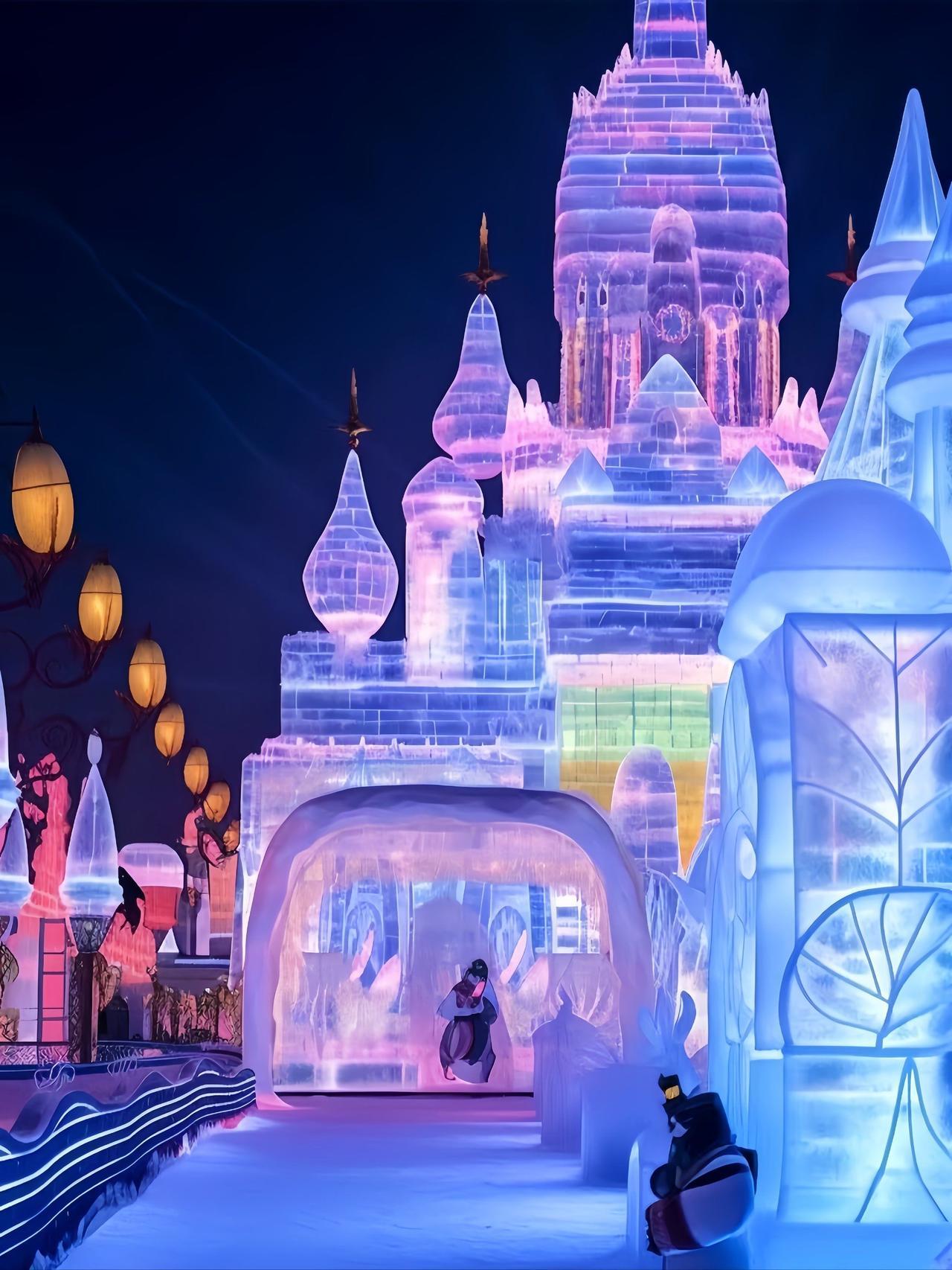 3.8℃把哈尔滨冰雕暖化了？这场“意外”，让尔滨的诚意彻底藏不住了谁能想到，