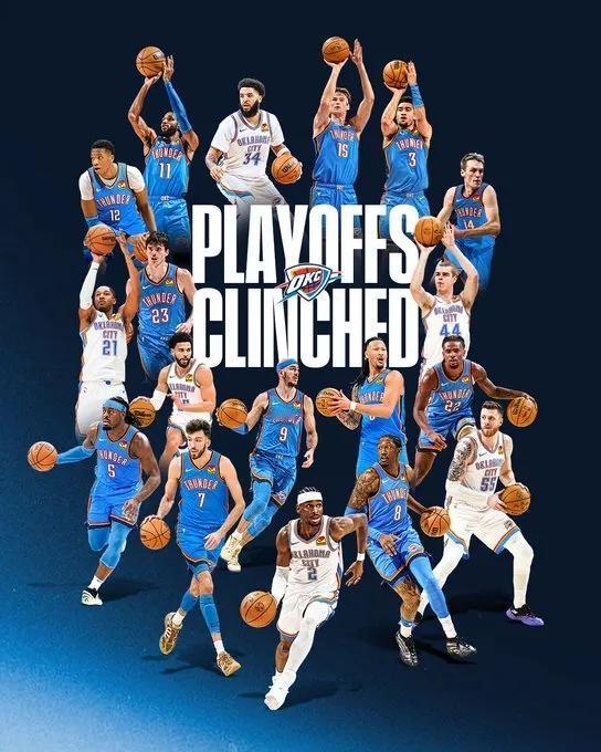 卫冕冠军正在闷声发大财，强大的可怕。今天，雷霆113-108击败魔术，喜提9连