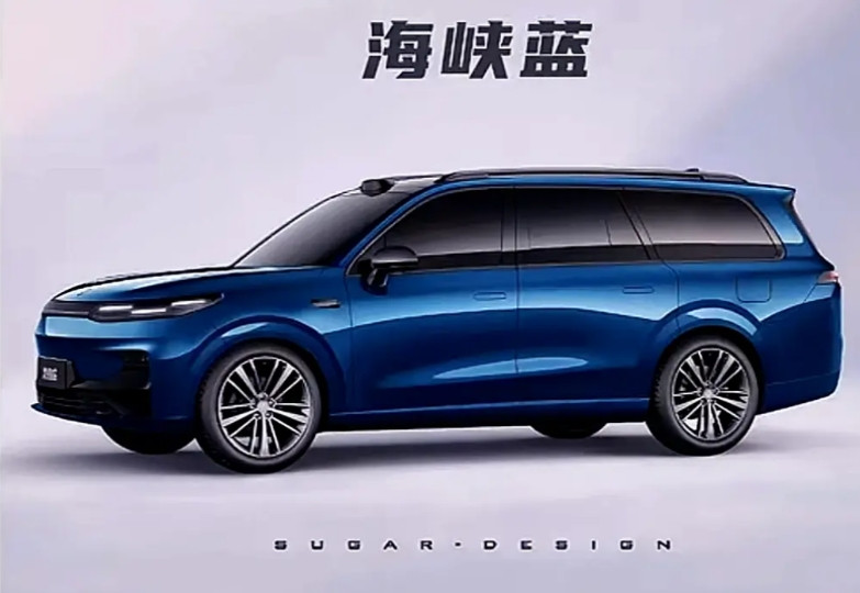 据说此款车是长度接近5.3米，轴距3.1米的大6座SUV。