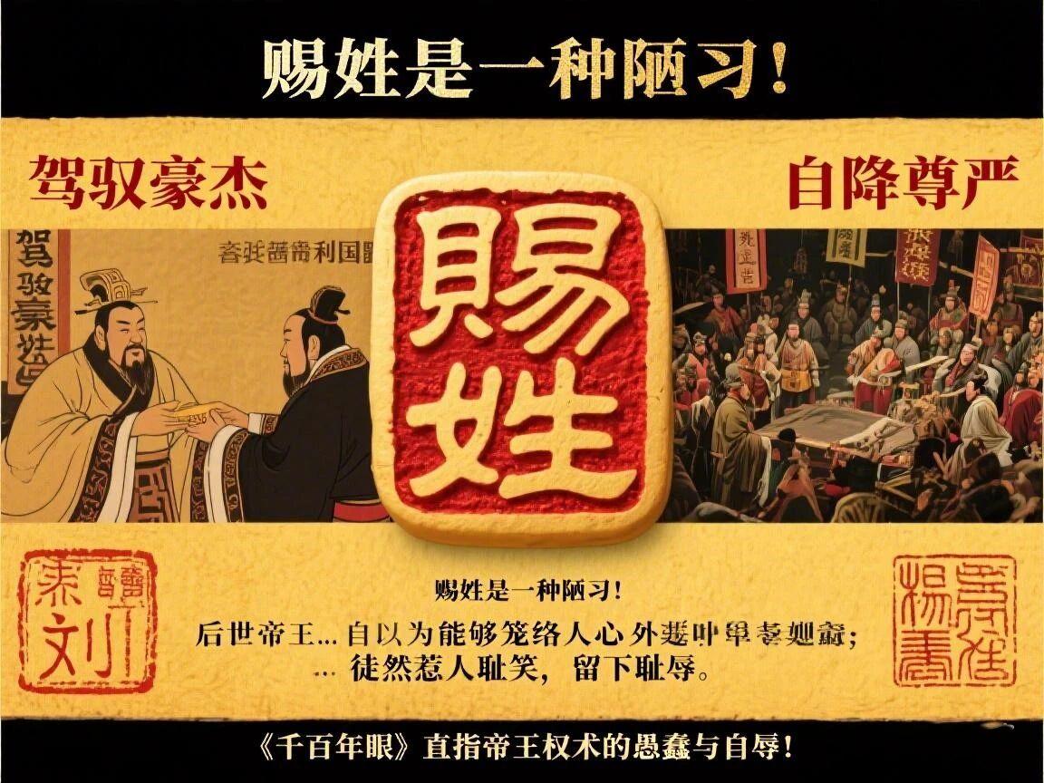 “赐姓”是驾驭豪杰的手段，还是自取其辱的昏招？明代学者痛批：刘邦“赐姓”是陋习