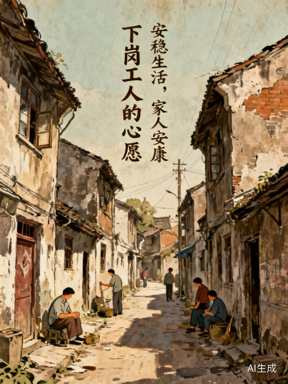 谁懂下岗工人的苦，一代人的无奈与挣扎上世纪90