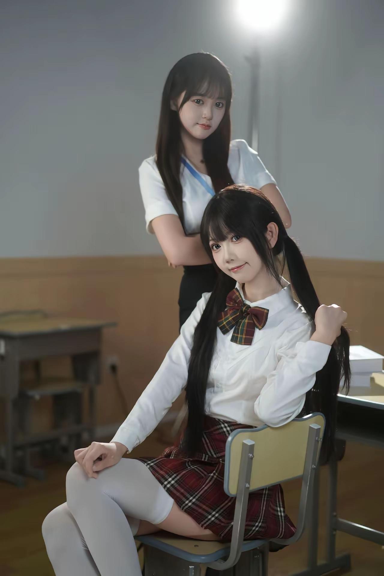 校园少女心爆棚，青春洋溢的瞬间！💖📚对于你现在的生活状态，给我两个字如何把