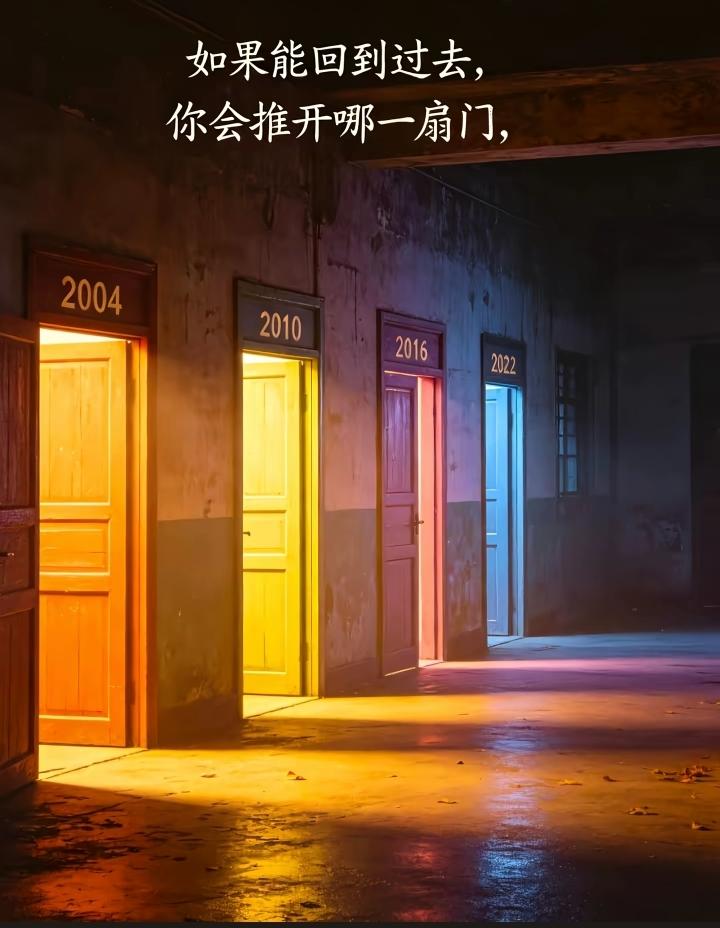 朋友们如果能回到过去，你们最想推开哪一扇门？我最想回到200