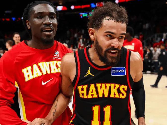 现如今，特雷杨应该是整个NBA最尴尬的老大了。防守大漏勺一个。吹杨在场，老鹰