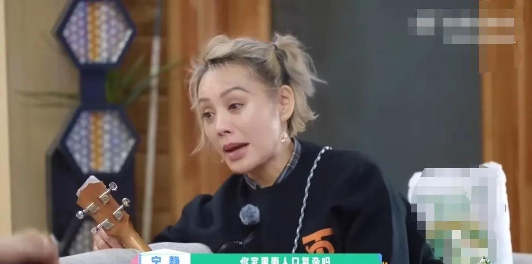 宁静直言不讳的问汪峰：“你家里人口复杂吗？”汪峰被这突如其来的问题吓到吧，愣了