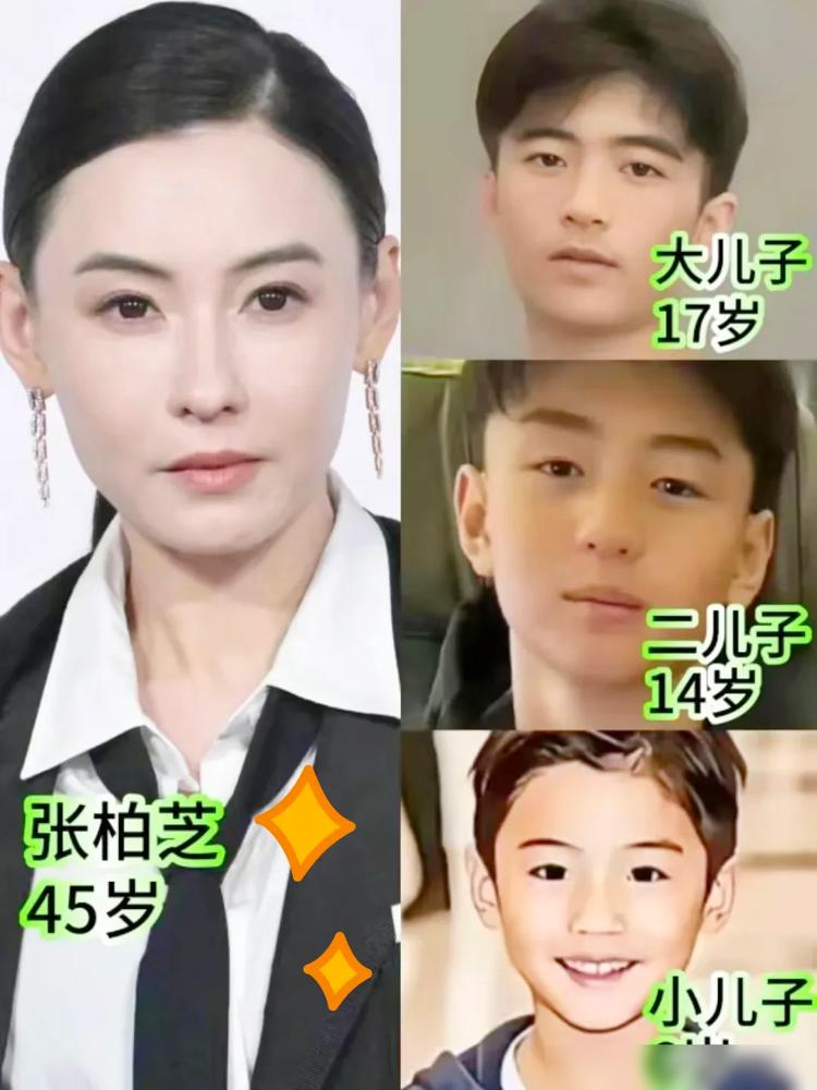 谢霆锋和张柏芝的三个儿子！大儿子，Lucas，超帅，过了一个年头！二儿子