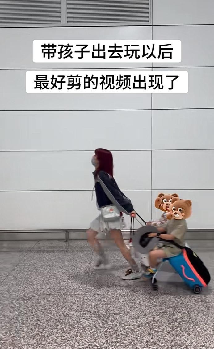 苏醒的妻子廖雨辰也太勇了，暑假带着两个儿子去宁夏旅游了，网友们都好佩服她的勇