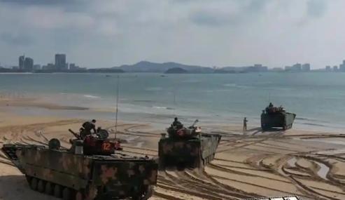 台海军前司令陈永康主持的一个台海兵推中曾经表示，解放军若想登陆台湾，完成武力统一