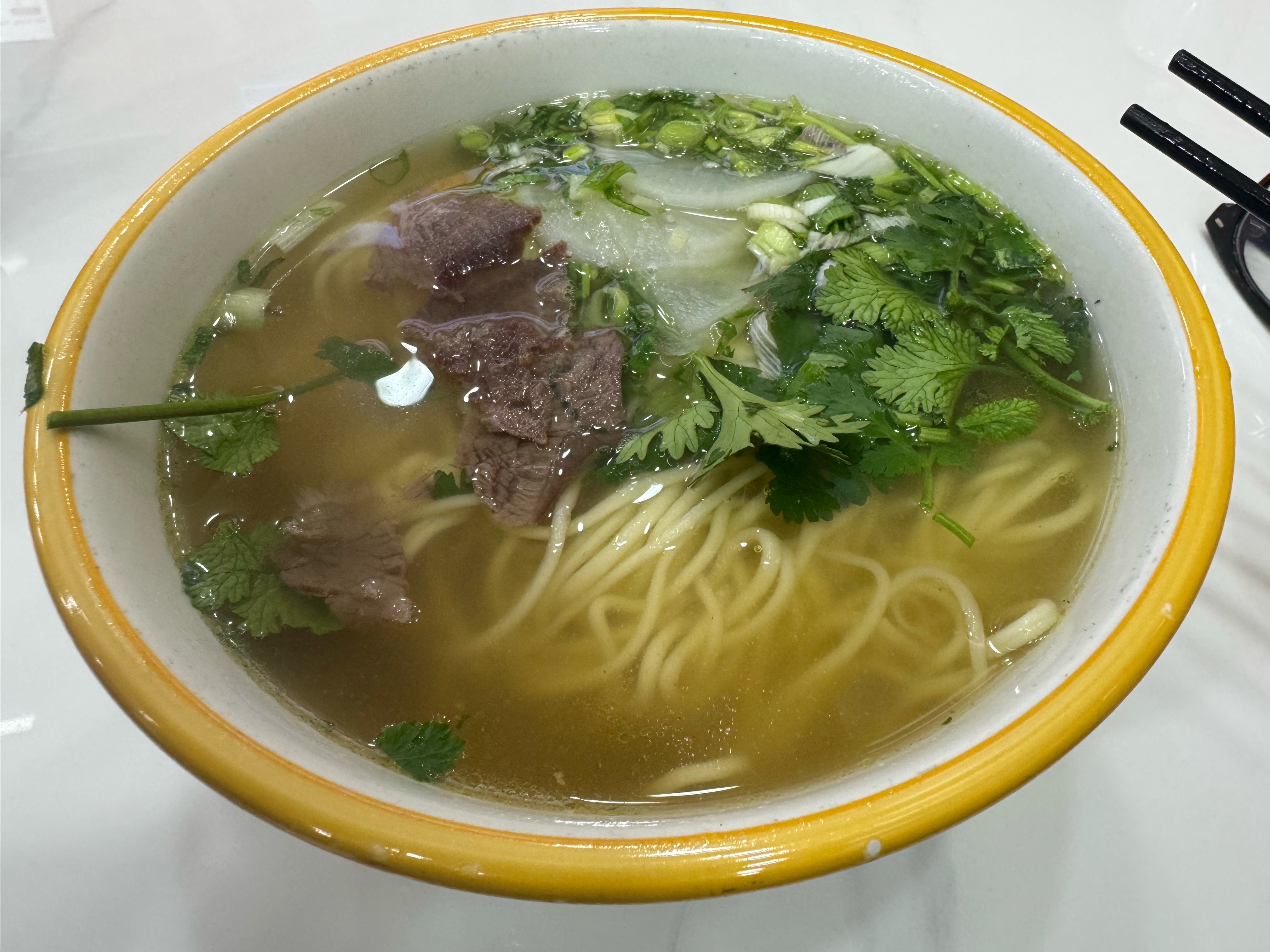 干完活来碗拉面，得劲儿。