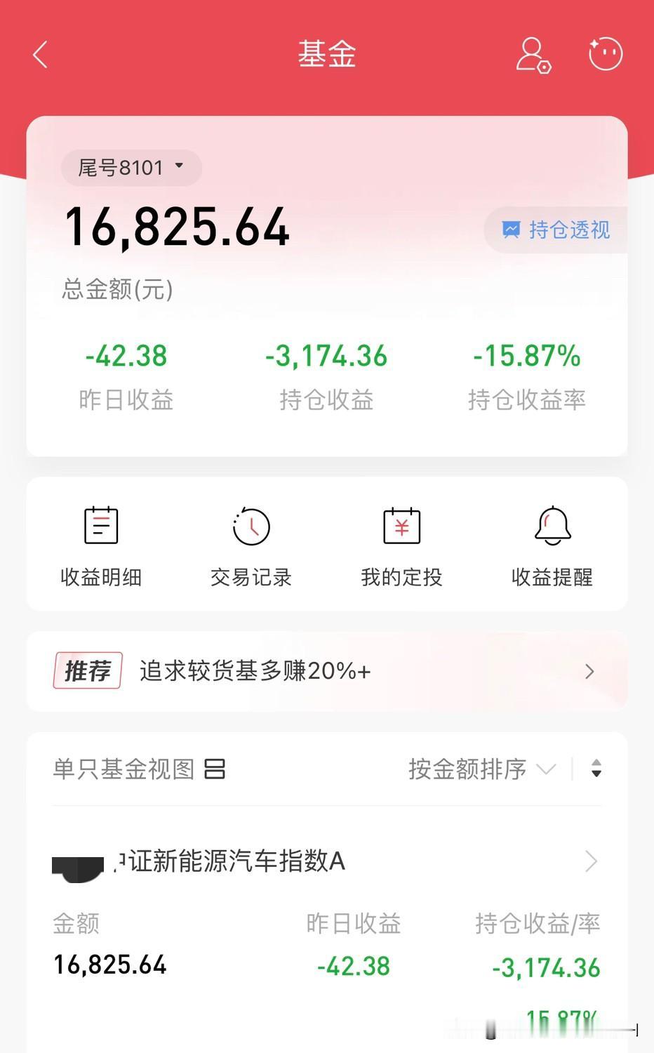 人生最失败的一次投资，竟然是五年前买的唯一，一支基金！今年上证都站稳4000点