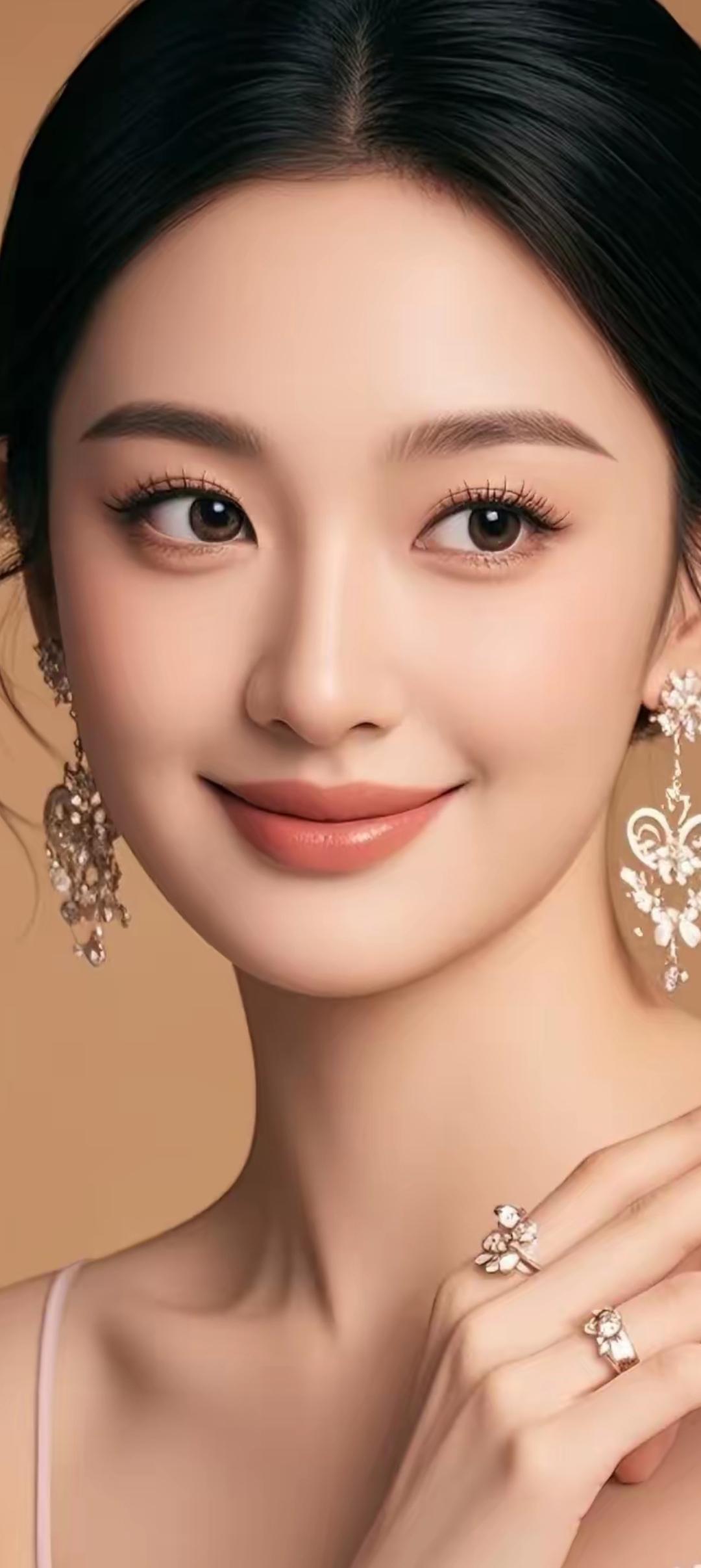 优雅气质，珠宝闪耀，完美妆容，女神范儿！💎💄✨