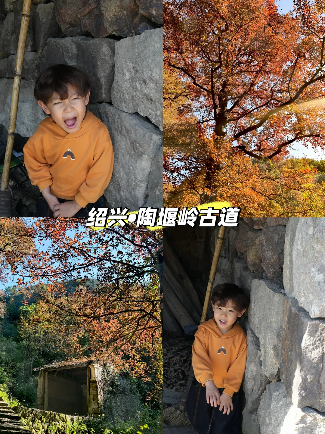 绍兴赏枫秘境🍁陶宴岭古道轻徒步攻略