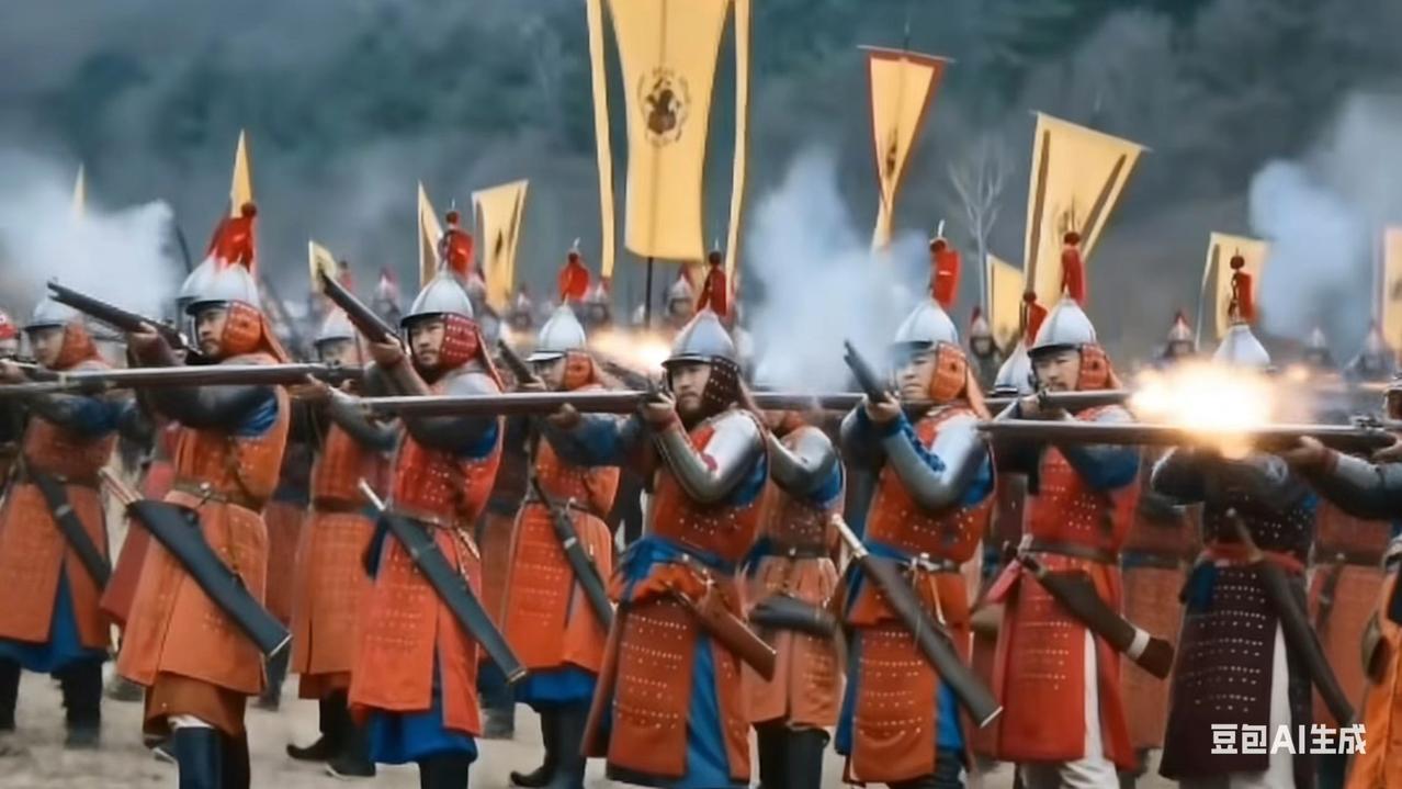 明军火绳枪这么强，还打输了？因为，八旗军根本就不和明军拼火器对射，上来就上一轮红