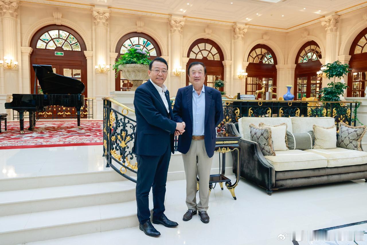 广汽董事长拜访任正非，这不会是要搞第六界吧！广汽董事长自己发文说，专程到深圳