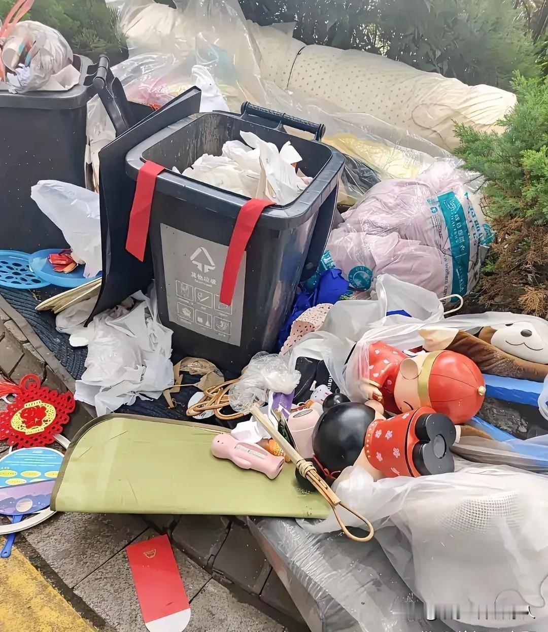 这垃圾堆你有没有想去翻一下的冲动？发现点什么[呲牙笑]