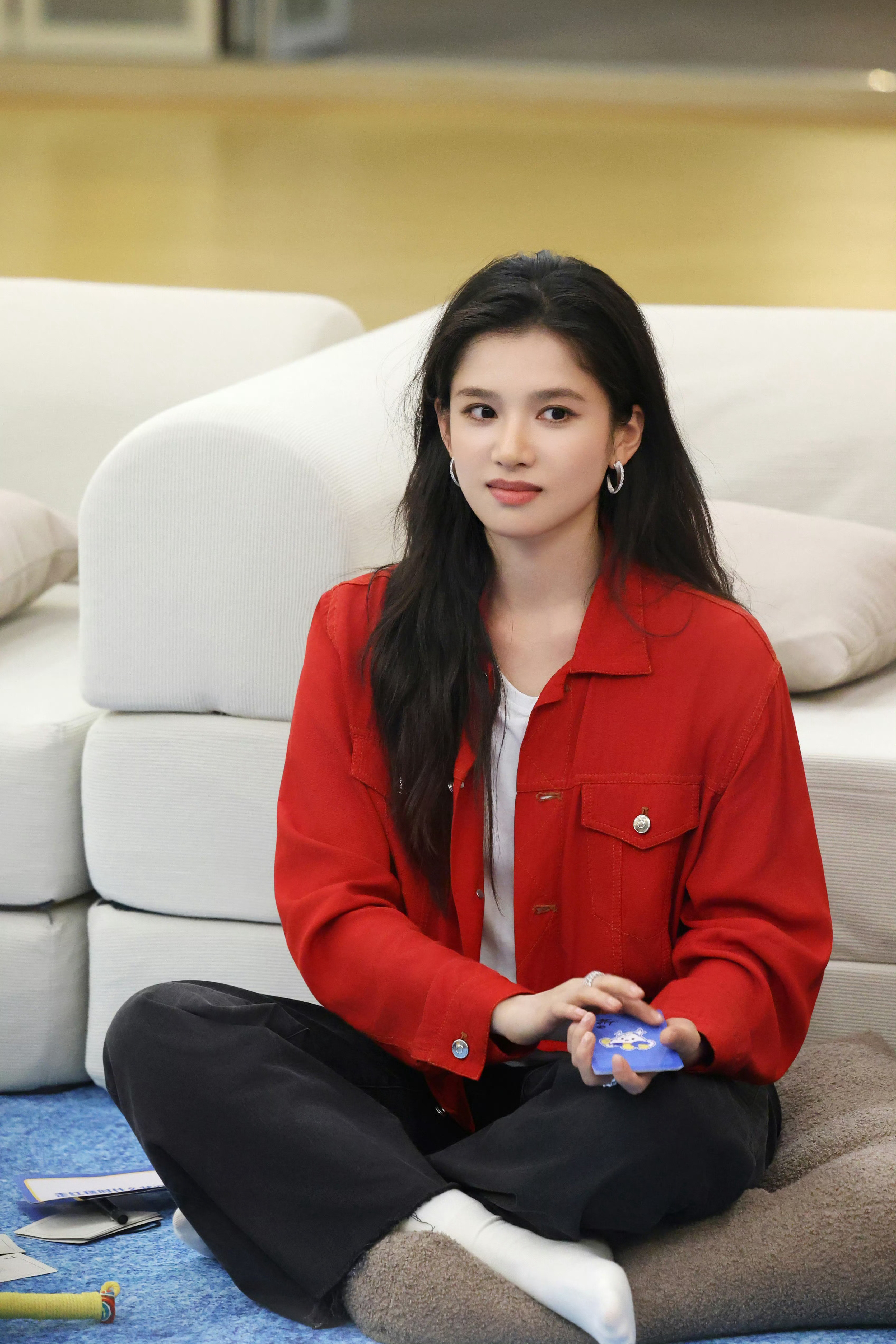 张婧仪的小白袜