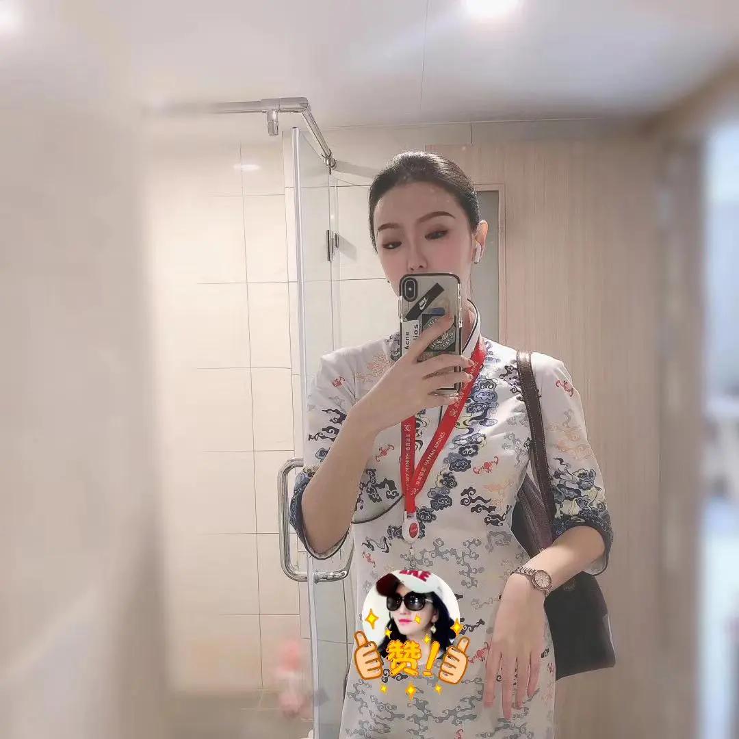 打卡打卡！！！海航空姐